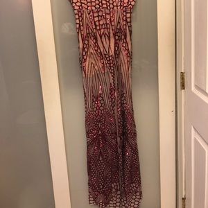 all over the world sequin dress